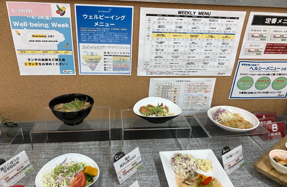 Well-being Menu