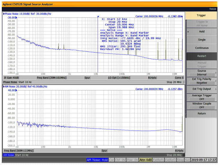 balun only configuration below 300 fs