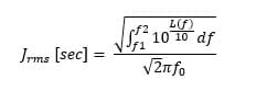 calculation of phase jitter